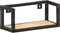 vidaXL - Wandschappen - 2 - st - 40 - cm - ruw - mangohout