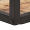 vidaXL - Wandschappen - 2 - st - 40 - cm - ruw - mangohout