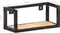 vidaXL - Wandschappen - 2 - st - 40 - cm - ruw - mangohout
