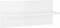 vidaXL - Wandschappen - 2 - st - 40x11,5x18 - cm - hoogglans - wit