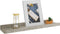 vidaXL - Wandschappen - 2 - st - 40x9x3 - cm - betongrijs