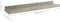 vidaXL - Wandschappen - 2 - st - 40x9x3 - cm - betongrijs