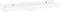 vidaXL - Wandschappen - 2 - st - 40x9x3 - cm - hoogglans - wit