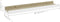 vidaXL - Wandschappen - 2 - st - 40x9x3 - cm - wit - sonoma - eikenkleurig