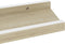 vidaXL - Wandschappen - 2 - st - 40x9x3 - cm - wit - sonoma - eikenkleurig