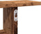 vidaXL - Wandschappen - 2 - st - 50x12x50 - cm - bewerkt - hout - oud - houtkleurig