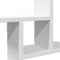 vidaXL - Wandschappen - 2 - st - 50x12x50 - cm - bewerkt - hout - wit
