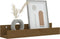 vidaXL - Wandschappen - 2 - st - 50x12x9 - cm - massief - grenenhout - honingbruin