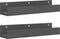vidaXL - Wandschappen - 2 - st - 50x12x9 - cm - massief - grenenhout - grijs