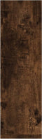 vidaXL - Wandschappen - 2 - st - 50x15x50 - cm - bewerkt - hout - gerookt - eikenkleurig