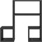 vidaXL - Wandschappen - 2 - st - 50x15x50 - cm - bewerkt - hout - grijs