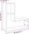 vidaXL - Wandschappen - 2 - st - 50x15x50 - cm - bewerkt - hout - gerookt - eikenkleurig