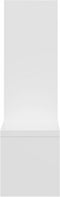 vidaXL - Wandschappen - 2 - st - 50x15x50 - cm - bewerkt - hout - wit