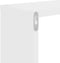 vidaXL - Wandschappen - 2 - st - 50x15x50 - cm - bewerkt - hout - wit