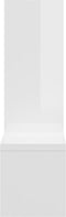 vidaXL - Wandschappen - 2 - st - 50x15x50 - cm - spaanplaat - hoogglans - wit