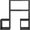 vidaXL - Wandschappen - 2 - st - 50x15x50 - cm - spaanplaat - hoogglans - grijs