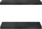 vidaXL - Wandschappen - 2 - st - 50x23,5x3 - cm - roestvrijstaal - zwart