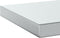 vidaXL - Wandschappen - 2 - st - 50x23,5x3 - cm - roestvrijstaal - zilverkleurig