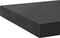 vidaXL - Wandschappen - 2 - st - 50x23,5x3 - cm - roestvrijstaal - zwart
