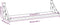 vidaXL - Wandschappen - 2 - st - 60x15x15,5 - cm - bruin - eikenkleur