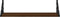 vidaXL - Wandschappen - 2 - st - 60x15x15,5 - cm - bruin - eikenkleur