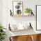 vidaXL - Wandschappen - 2 - st - 60x15x15,5 - cm - sonoma - eikenkleurig
