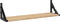 vidaXL - Wandschappen - 2 - st - 60x15x15,5 - cm - sonoma - eikenkleurig