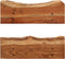 vidaXL - Wandschappen - 2 - st - 60x20x18 - cm - massief - acaciahout