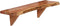 vidaXL - Wandschappen - 2 - st - 60x20x18 - cm - massief - acaciahout