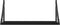 vidaXL - Wandschappen - 2 - st - 60x25x25,5 - cm - bewerkt - hout - zwart