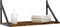 vidaXL - Wandschappen - 2 - st - 60x25x25,5 - cm - bewerkt - hout - gerookt - eikenkleur