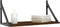 vidaXL - Wandschappen - 2 - st - 60x25x25,5 - cm - bewerkt - hout - bruin - eikenkleur