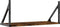 vidaXL - Wandschappen - 2 - st - 60x25x25,5 - cm - bewerkt - hout - gerookt - eikenkleur