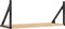 vidaXL - Wandschappen - 2 - st - 60x25x25,5 - cm - bewerkt - hout - sonoma - eikenkleur