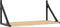 vidaXL - Wandschappen - 2 - st - 60x25x25,5 - cm - bewerkt - hout - sonoma - eikenkleur