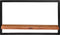 vidaXL - Wandschappen - 2 - st - 60x25x35 - cm - massief - acaciahout - en - staal