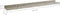 vidaXL - Wandschappen - 2 - st - 60x9x3 - cm - betongrijs