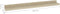 vidaXL - Wandschappen - 2 - st - 60x9x3 - cm - sonoma - eikenkleurig