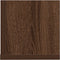 vidaXL - Wandschappen - 2 - st - 75x16,5x16,5 - cm - bewerkt - hout - bruin - eikenkleur