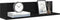vidaXL - Wandschappen - 2 - st - 75x16,5x16,5 - cm - bewerkt - hout - zwart