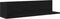 vidaXL - Wandschappen - 2 - st - 75x16,5x16,5 - cm - bewerkt - hout - zwart