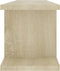 vidaXL - Wandschappen - 2 - st - 75x18x20 - cm - bewerkt - hout - sonoma - eikenkleurig