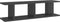 vidaXL - Wandschappen - 2 - st - 75x18x20 - cm - bewerkt - hout - hoogglans - grijs