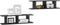 vidaXL - Wandschappen - 2 - st - 75x18x20 - cm - bewerkt - hout - hoogglans - grijs