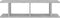vidaXL - Wandschappen - 2 - st - 75x18x20 - cm - bewerkt - hout - betongrijs