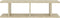 vidaXL - Wandschappen - 2 - st - 75x18x20 - cm - bewerkt - hout - sonoma - eikenkleurig
