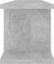 vidaXL - Wandschappen - 2 - st - 75x18x20 - cm - bewerkt - hout - betongrijs