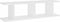 vidaXL - Wandschappen - 2 - st - 75x18x20 - cm - bewerkt - hout - wit