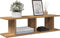 vidaXL - Wandschappen - 2 - st - 75x18x20cm - bewerkt - hout - artisanaal - eikenkleur