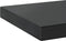vidaXL - Wandschappen - 2 - st - 75x23,5x3 - cm - roestvrijstaal - zwart